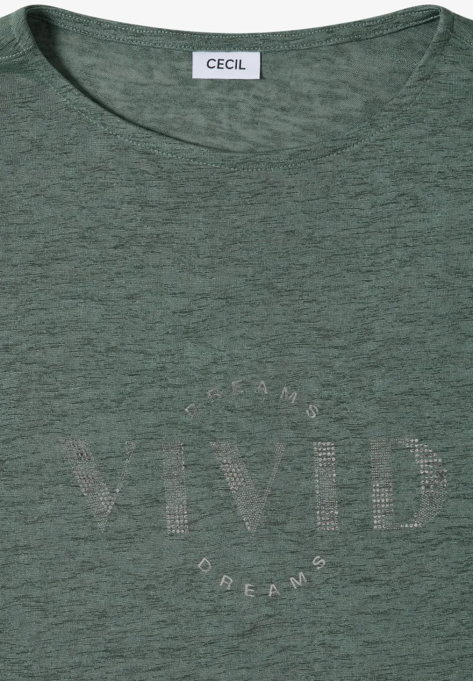 Chemise dropped shoulder aspect lin