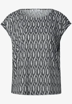 Chemise dropped shoulder au look dévoré