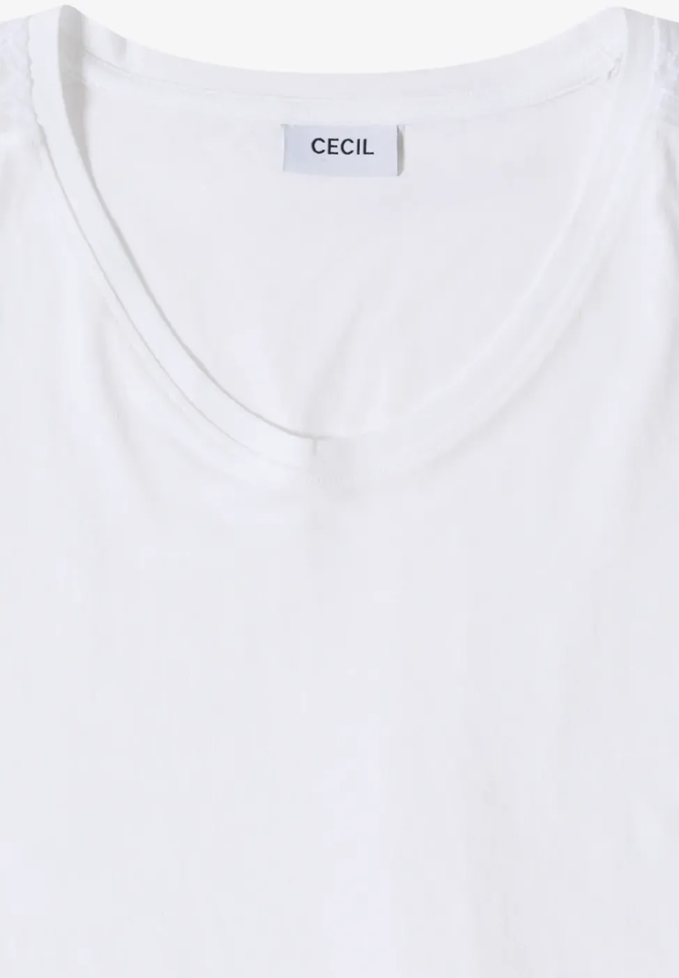 Chemise dropped shoulder avec détail en dentelle