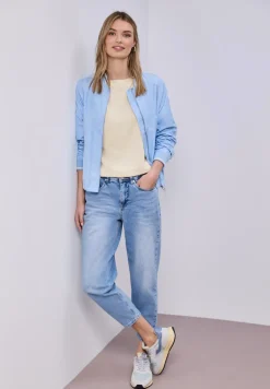 Chemise dropped shoulder avec détail côtelé