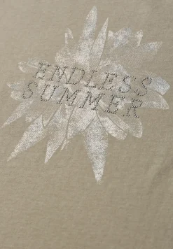Chemise dropped shoulder avec artwork