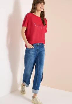 Chemise dropped shoulder aspect lin