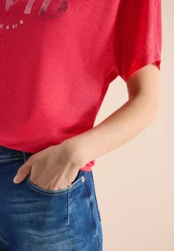 Chemise dropped shoulder aspect lin