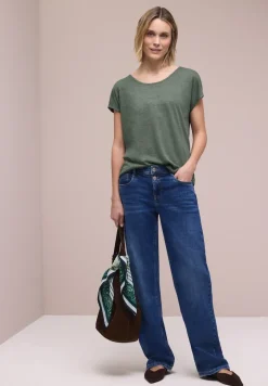 Chemise dropped shoulder look lin