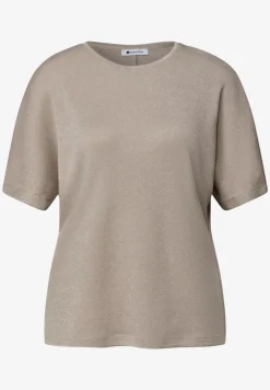 Chemise dropped shoulder avec détails scintillants