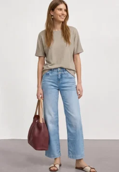 Chemise dropped shoulder avec détails scintillants