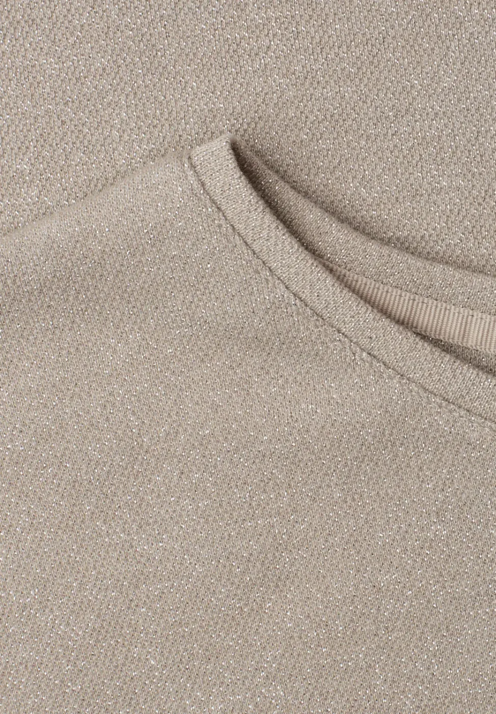 Chemise dropped shoulder avec détails scintillants