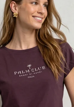 Chemise dropped shoulder avec wording