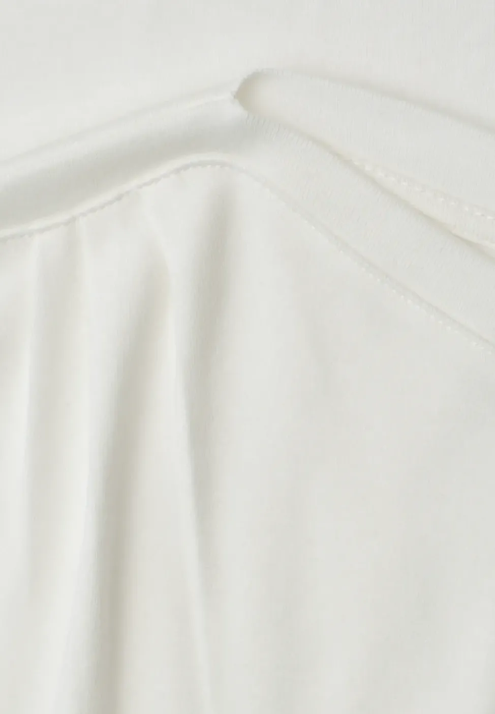 Chemise Dropped Shoulder avec fronces