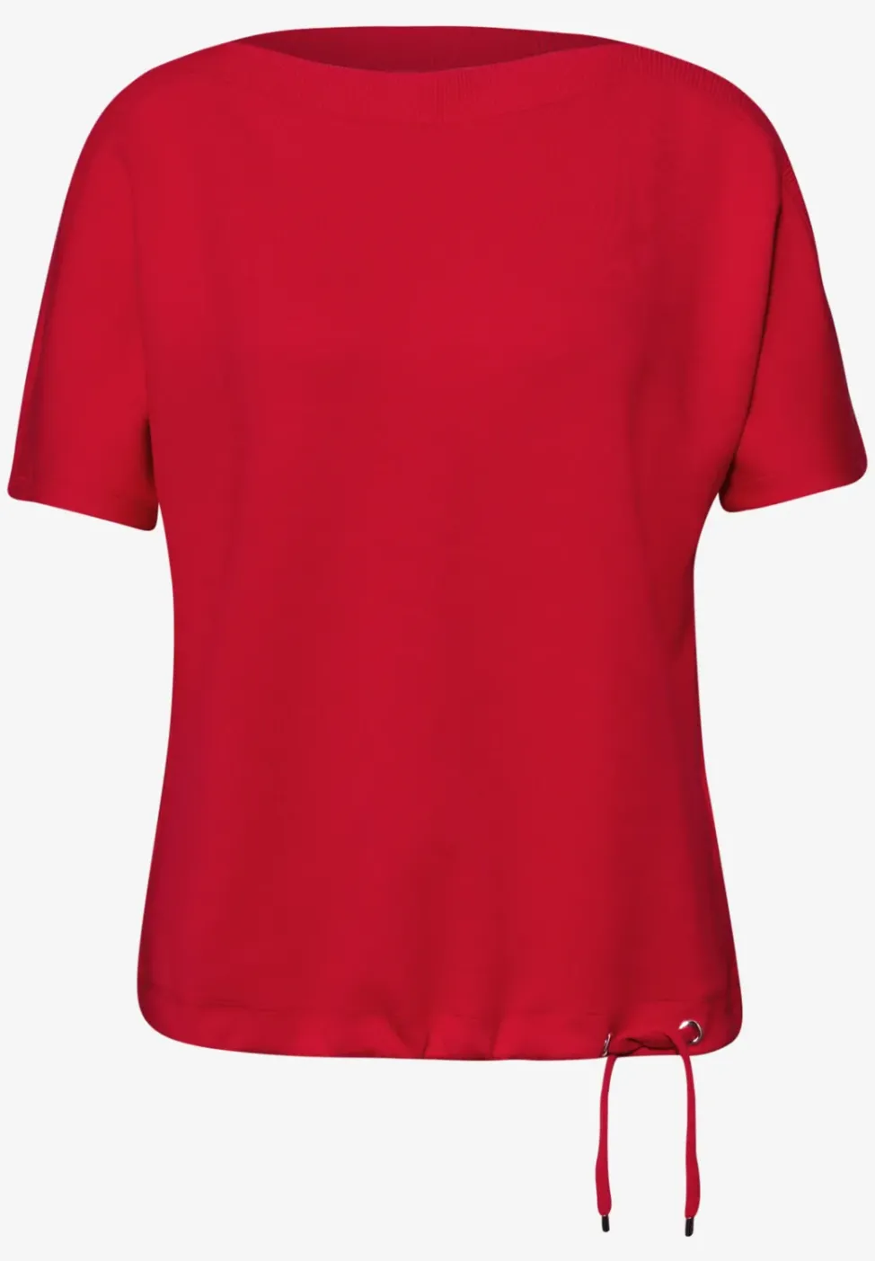 Chemise dropped shoulder avec détail côtelé