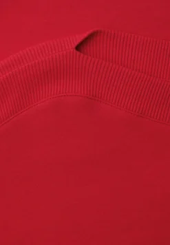 Chemise dropped shoulder avec détail côtelé