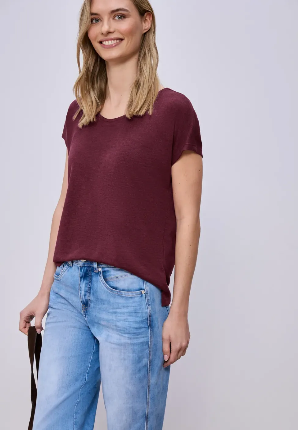 Chemise dropped shoulder look lin