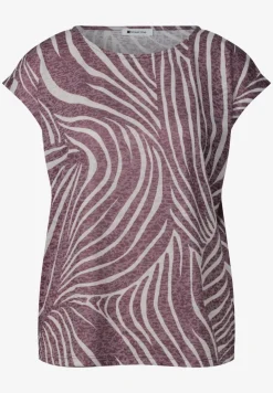 Chemise dropped shoulder au look dévoré