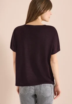 Chemise dropped shoulder aspect lin