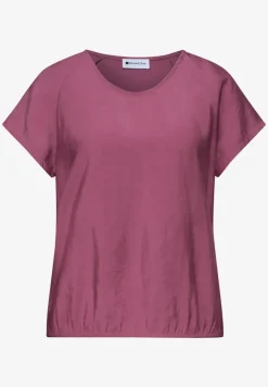 Chemise en maille structurée à épaules tombante