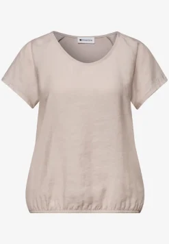 Chemise en maille structurée à épaules tombante