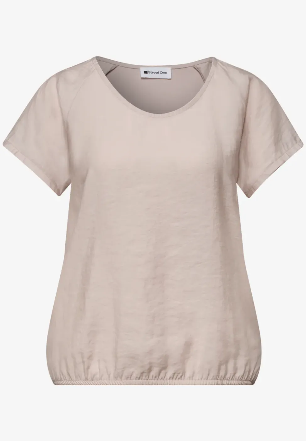Chemise en maille structurée à épaules tombante