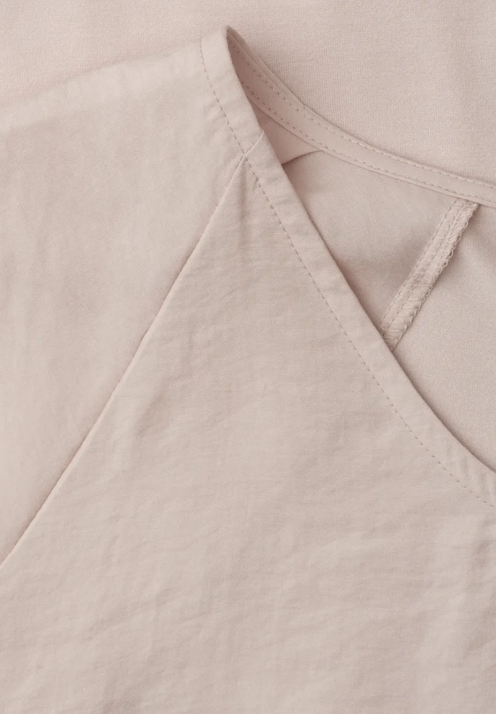 Chemise en maille structurée à épaules tombante