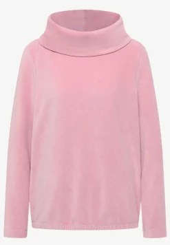 Chemise en velours côtelé avec grand col