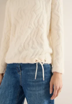 Chemise jacquard en fil de plume