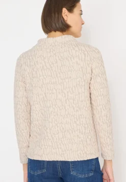Chemise Jacquard Funnel Neck