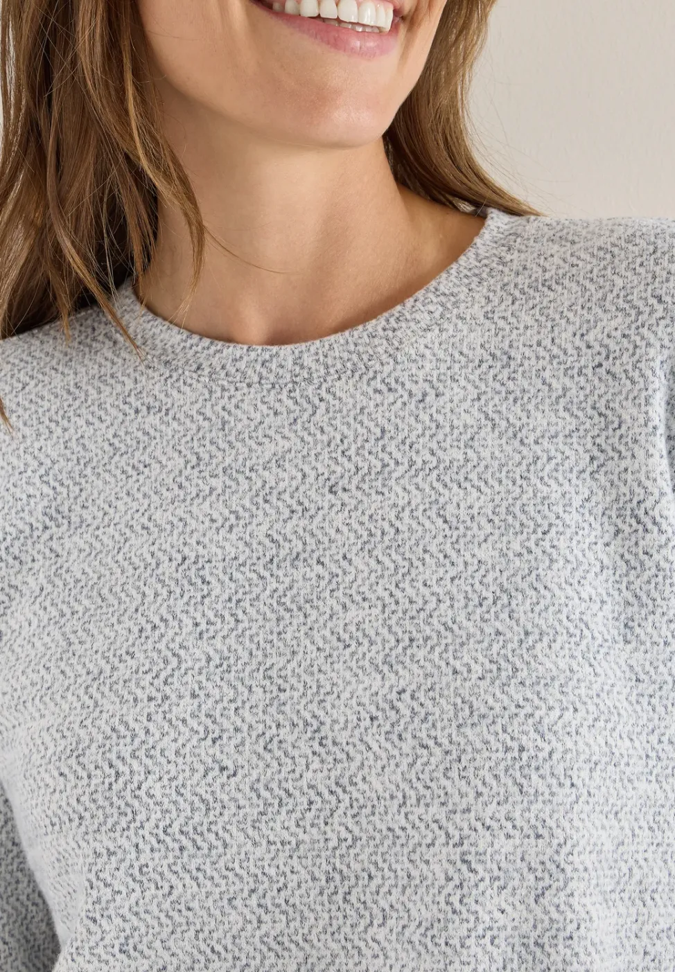 Chemise jacquard Herringbone