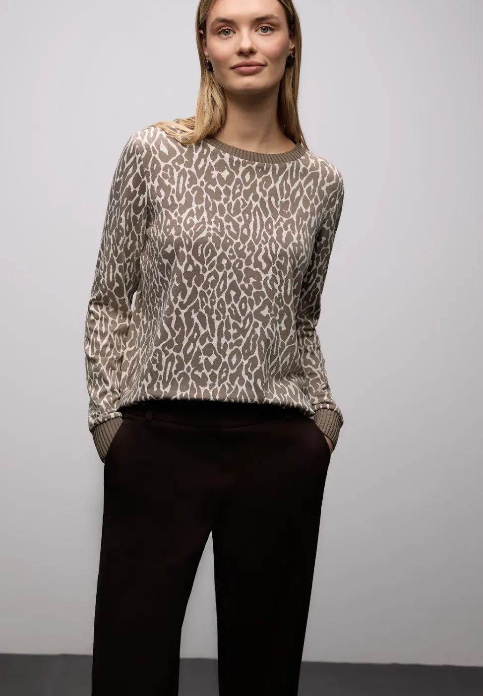 Chemise jacquard Leo