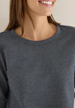 Chemise jacquard minimale