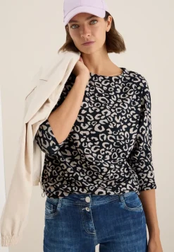Chemise jacquard mélangée