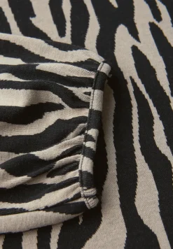 Chemise jacquard zébrée