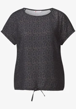 Chemise mélange de matières