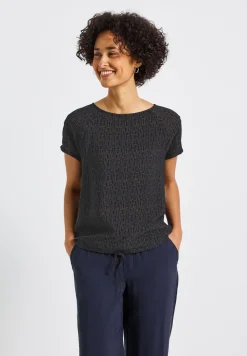 Chemise mélange de matières