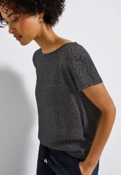 Chemise mélange de matières