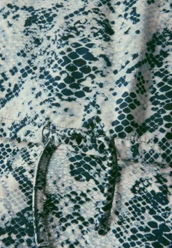 Chemise mélange de matières