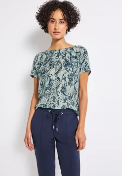 Chemise mélange de matières