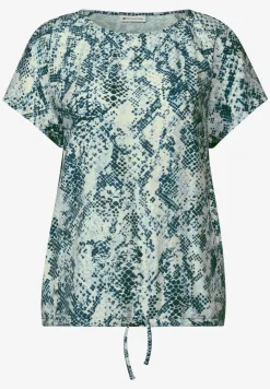 Chemise mélange de matières