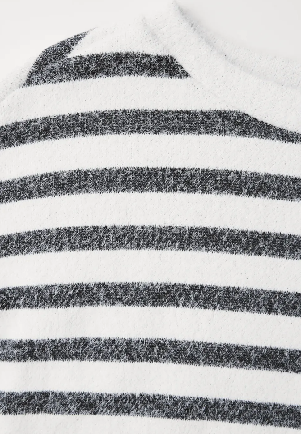 Chemise rayée en fil de plume