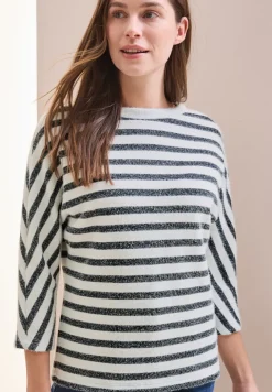 Chemise rayée en fil de plume