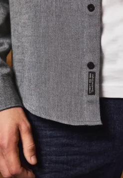 Chemise avec structure two-tone