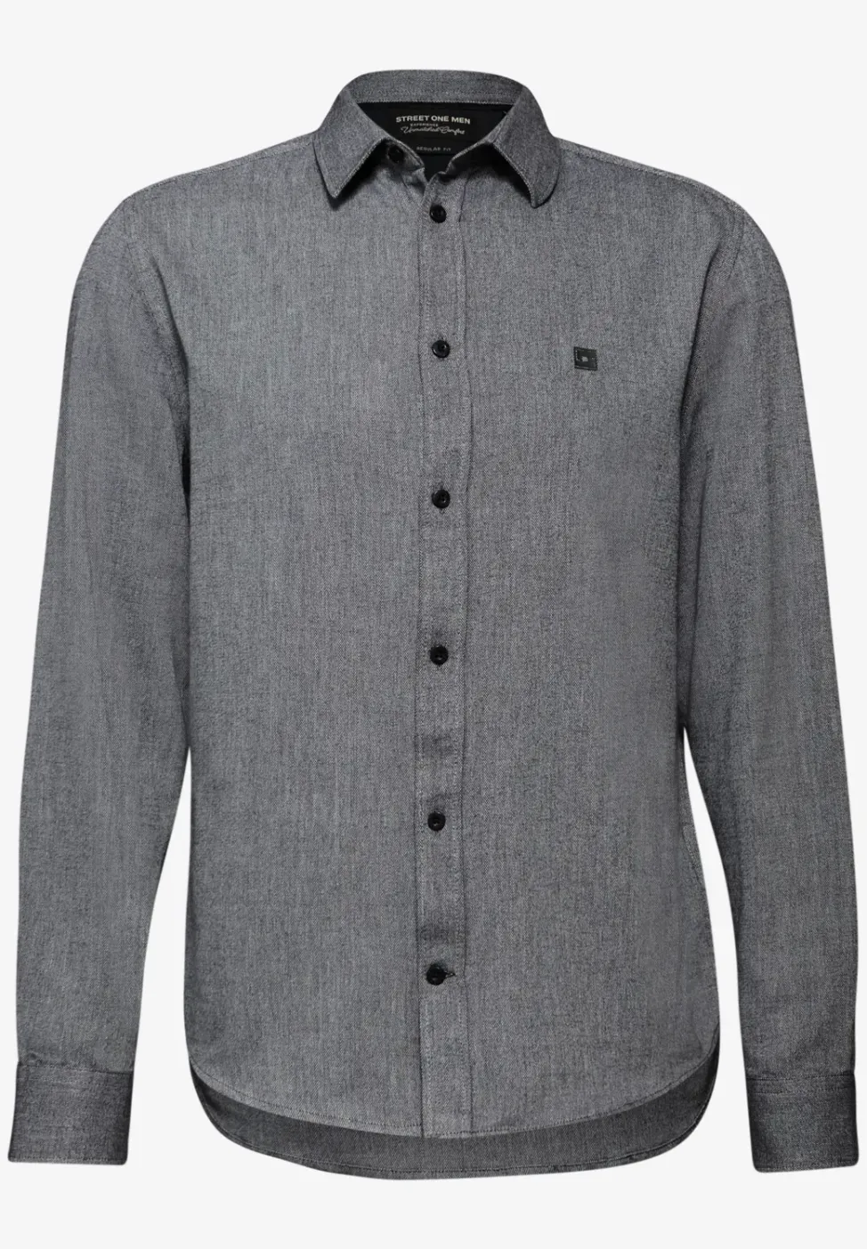 Chemise avec structure two-tone