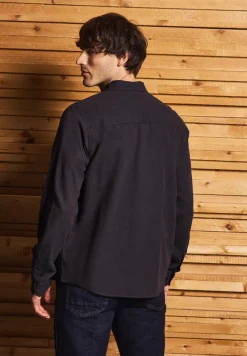 Chemise avec structure two-tone