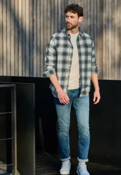 Chemise à carreaux