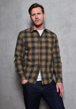 Chemise à carreaux en coton