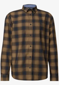 Chemise à carreaux en coton
