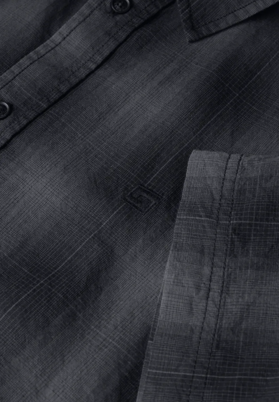 Chemise à carreaux en coton