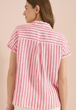 Chemise-chemise Dropped Shoulder en lin