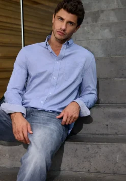 Chemise en chambray
