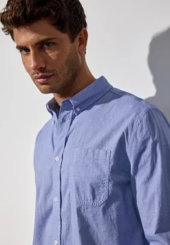 Chemise en chambray