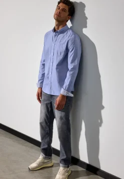 Chemise en chambray