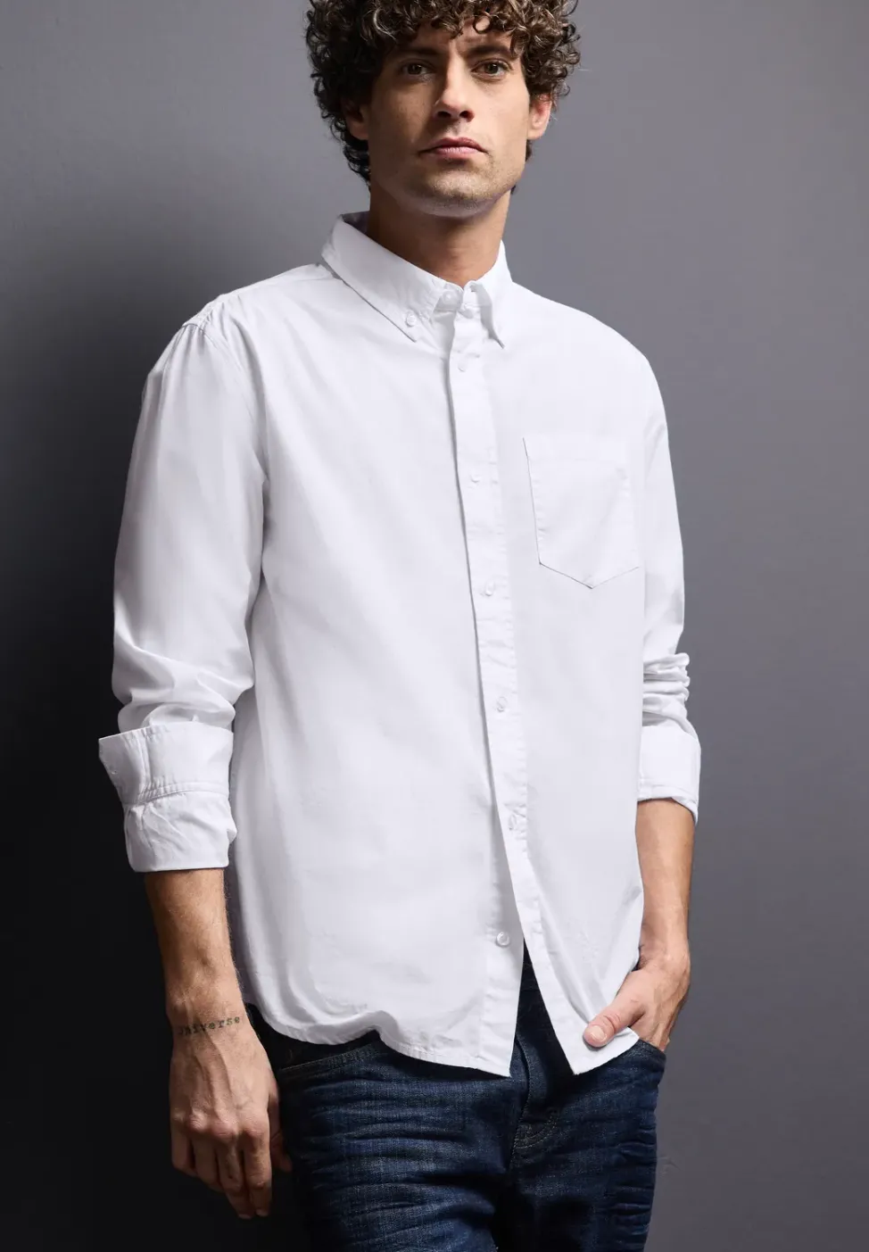 Chemise en popeline